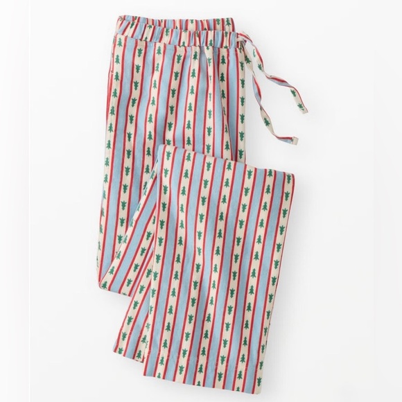 Hanna Andersson Other - Hanna Andersson Striped Pajama Pants with Trees Size XS Unisex